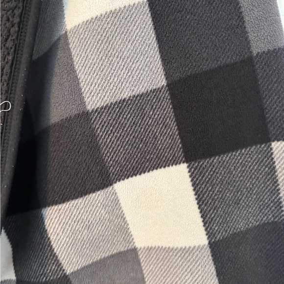 Trendy Sheek Cozy Plaid Open Front Women's Jacket. Like New. XL - Picture 8 of 13